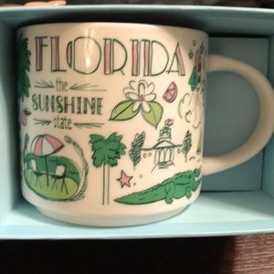 Starbucks mug.